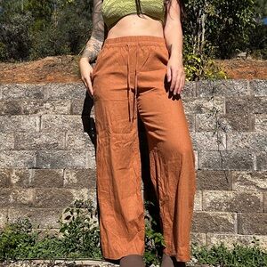Universal Thread Women's Pants in Rust Orange
